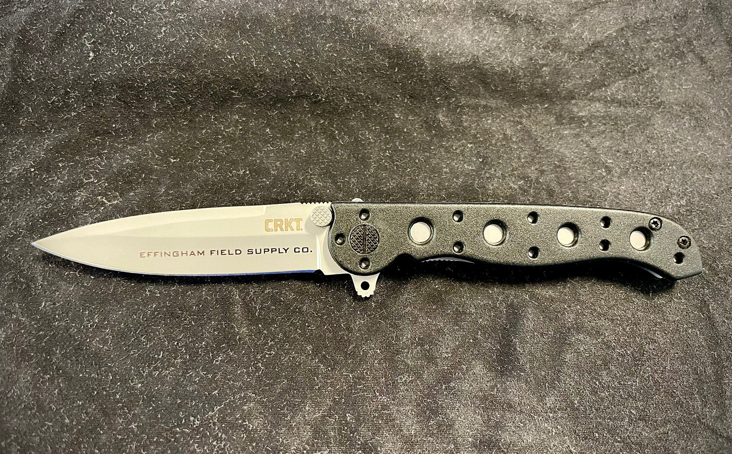 CRKT M-16 Knife Stainless Steel w/ bead blasted finish Optional Custom Laser Engraving