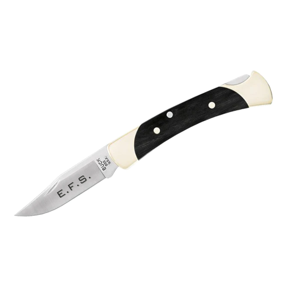 Buck 55 Folding Pocket Knife with custom engraving options